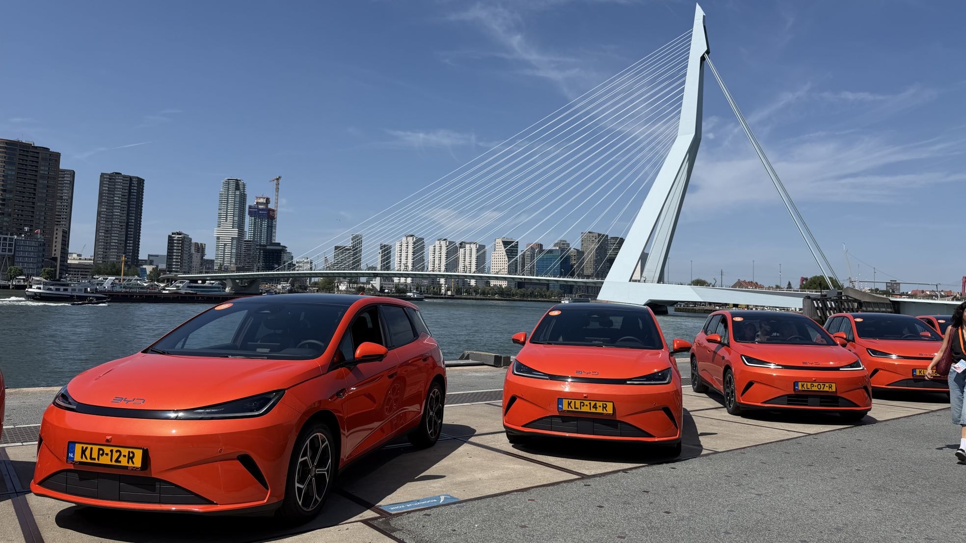 BYD’s verkoopcijfers lieten ook in juni weer een sterk positieve trend zien. In totaal registreerde het concern 33.624 voertuigen verdeeld over 18 verschillende Europese markten. Foto: Jos van den Bergh