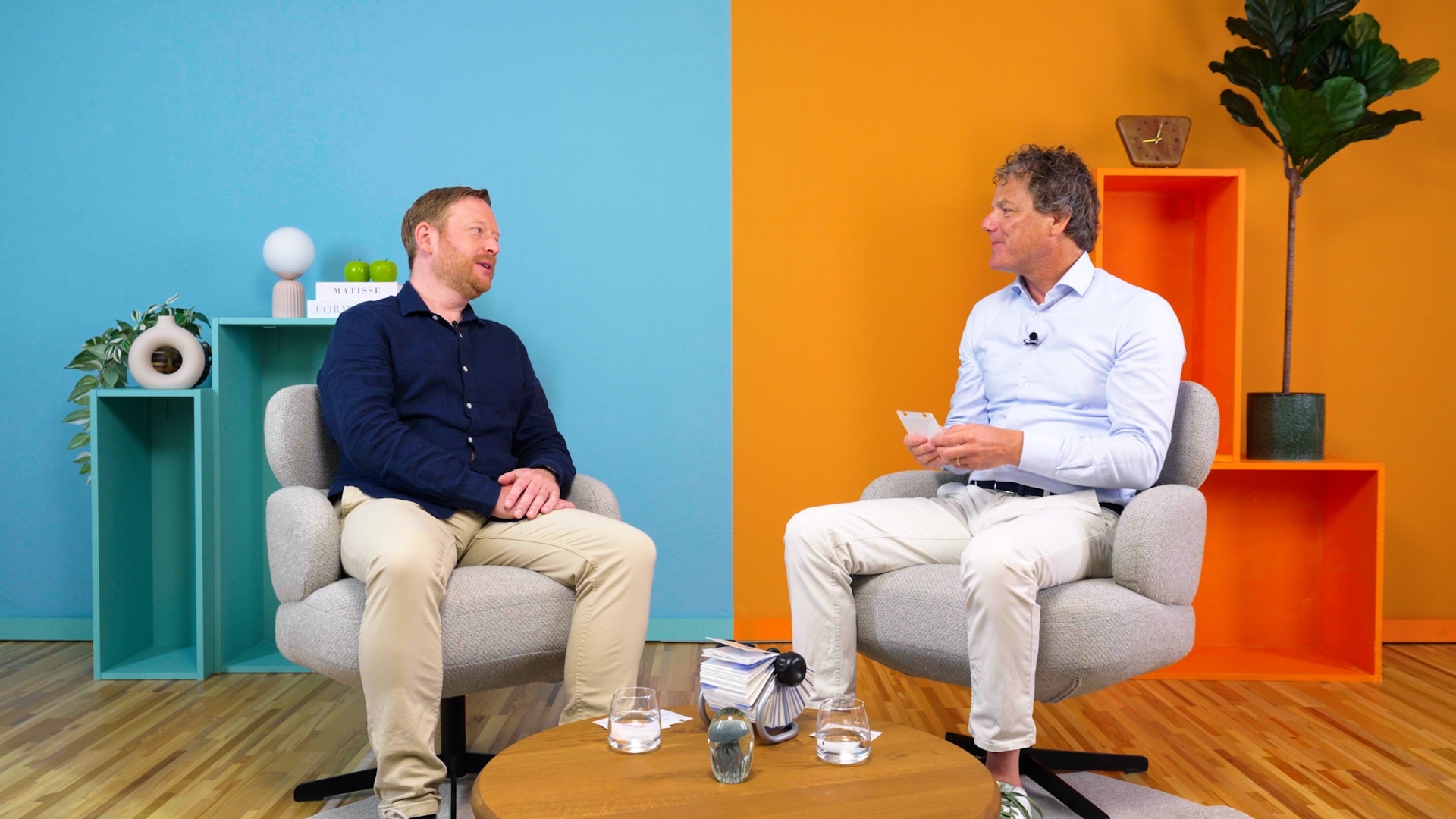 Tjerrie Smit van Nationale Nederlanden en Martin Woodward van Randstad spraken elkaar in de aanloop naar Data Expo. Data Expo