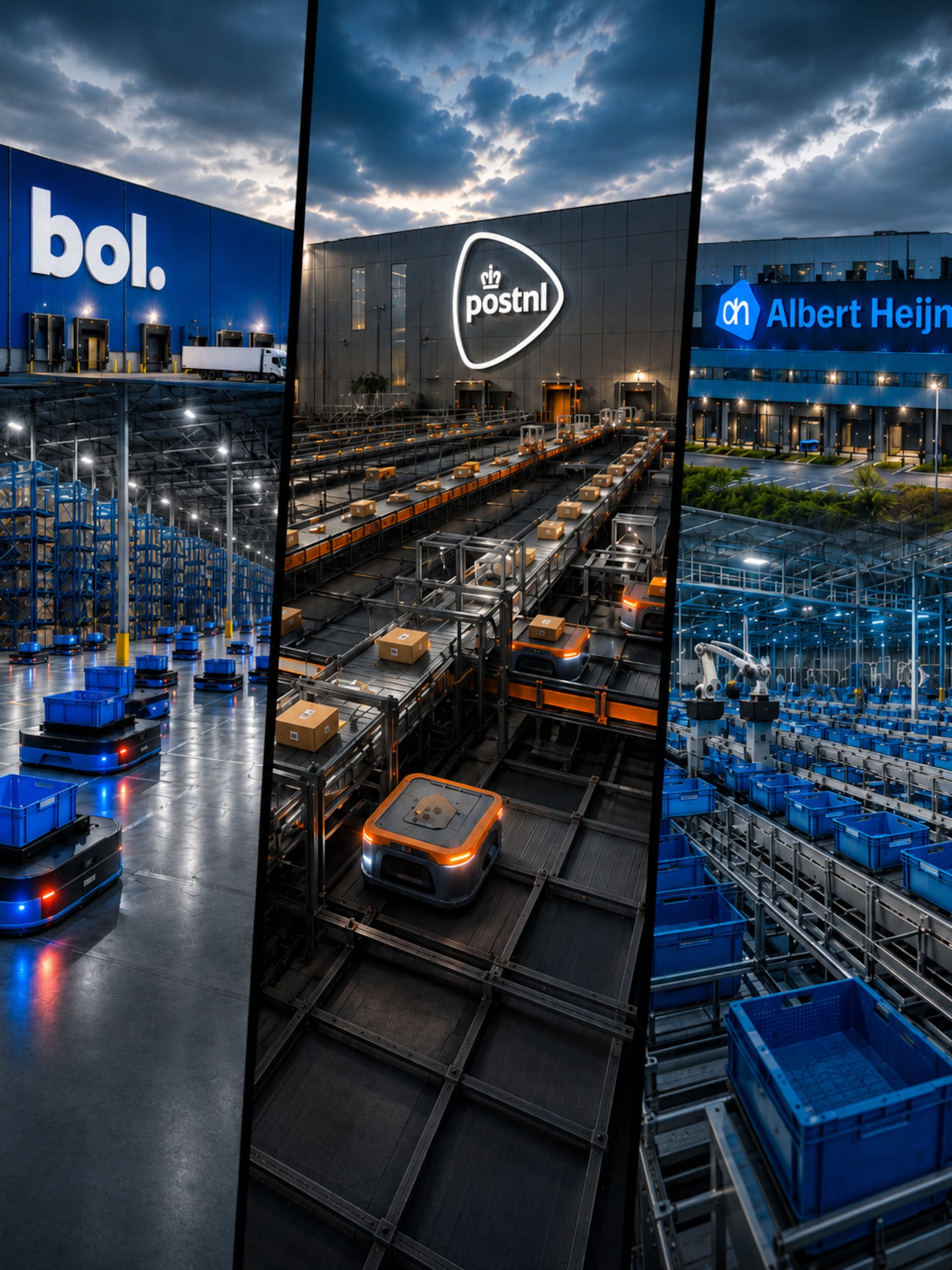 magazijn bol postnl albert heijn dark warehouse