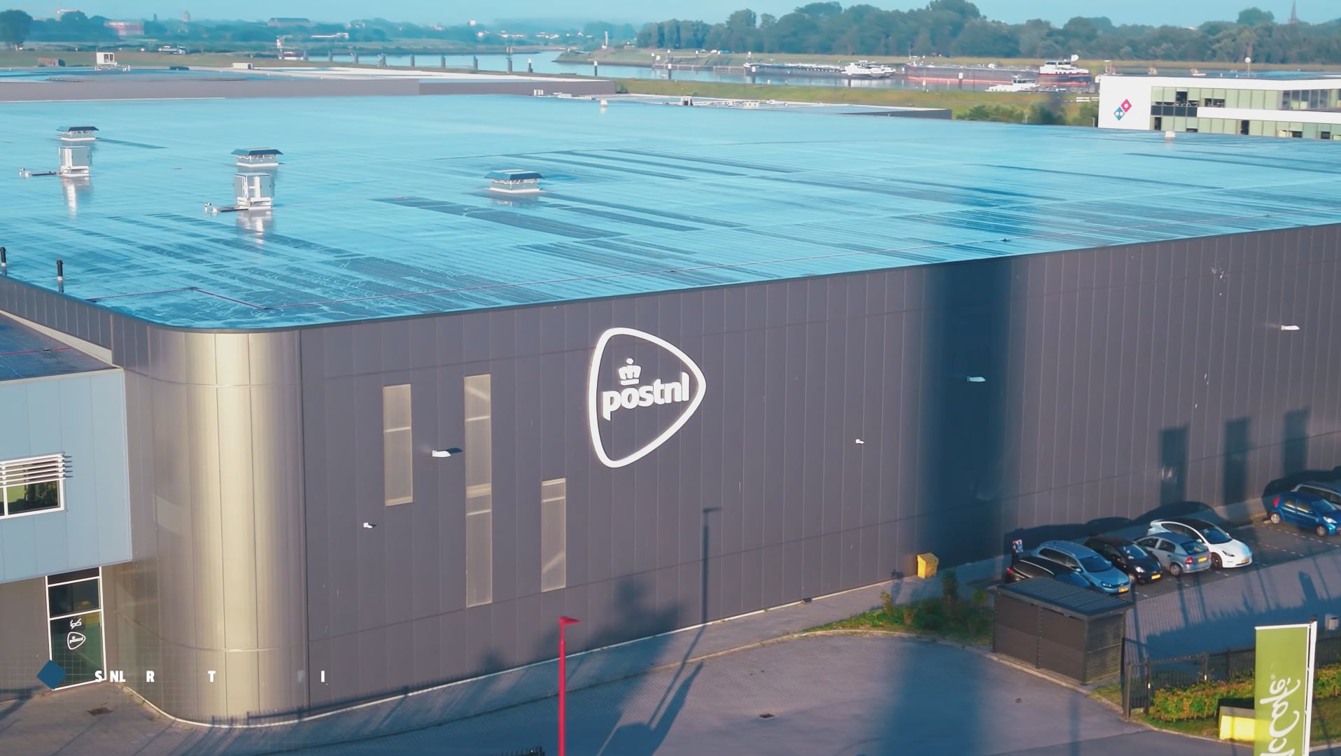 Het PostNL-sorteercentrum in Nieuwegein.