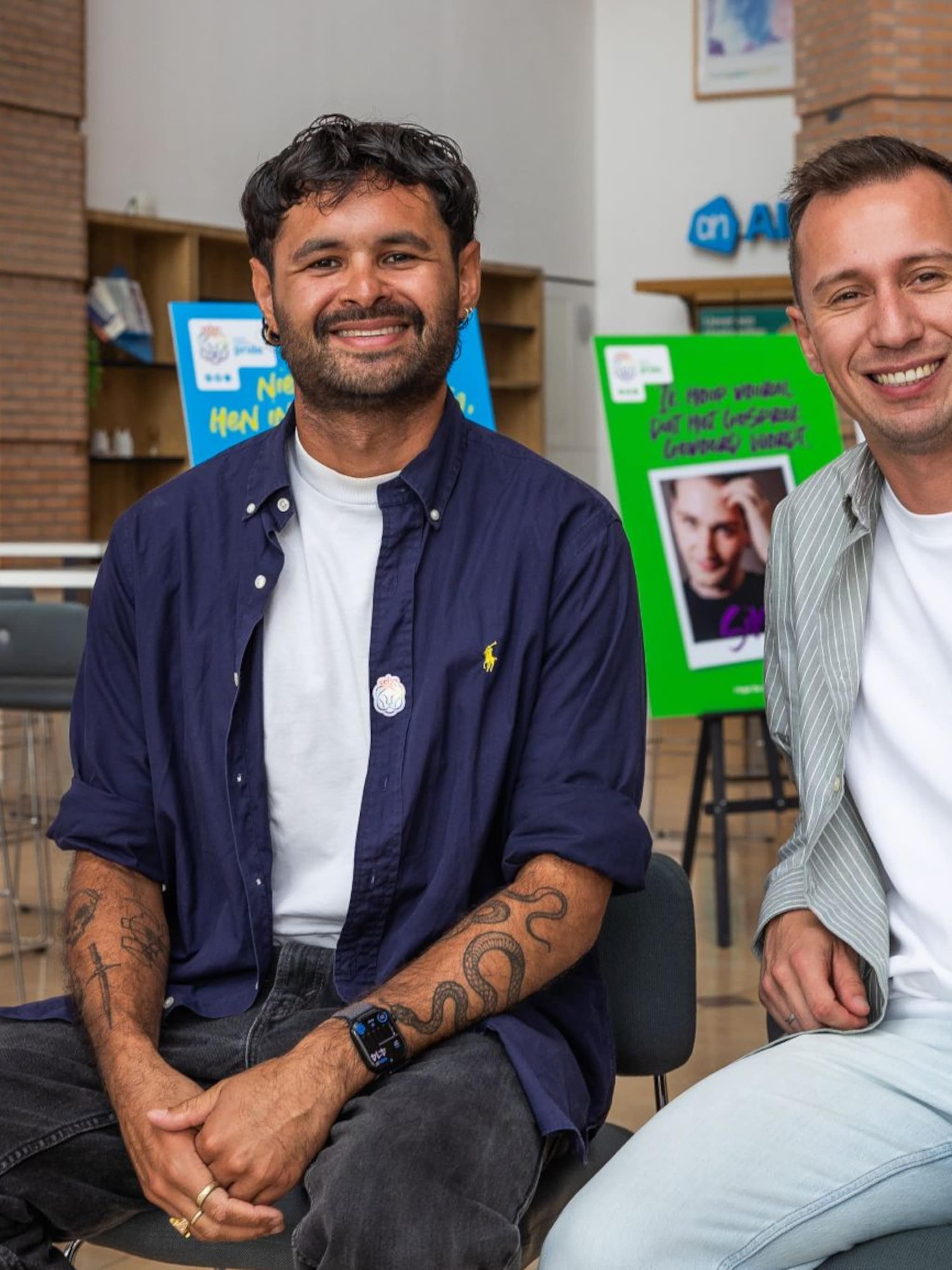 djordan papilaya nick pastoor ahold delhaize pride