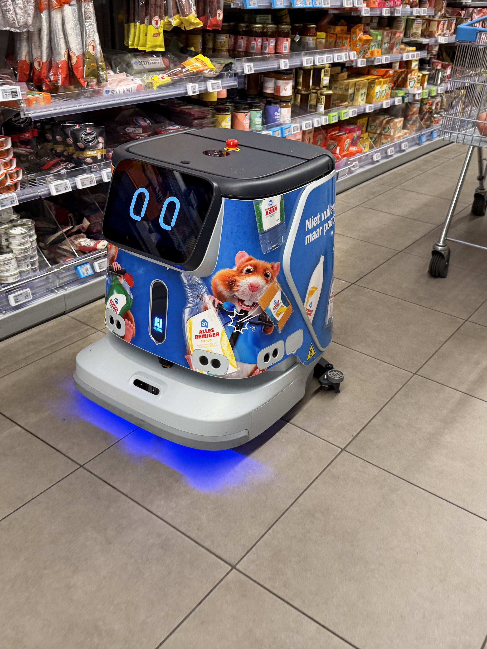 ocado ai robots logistiek distributiecentra