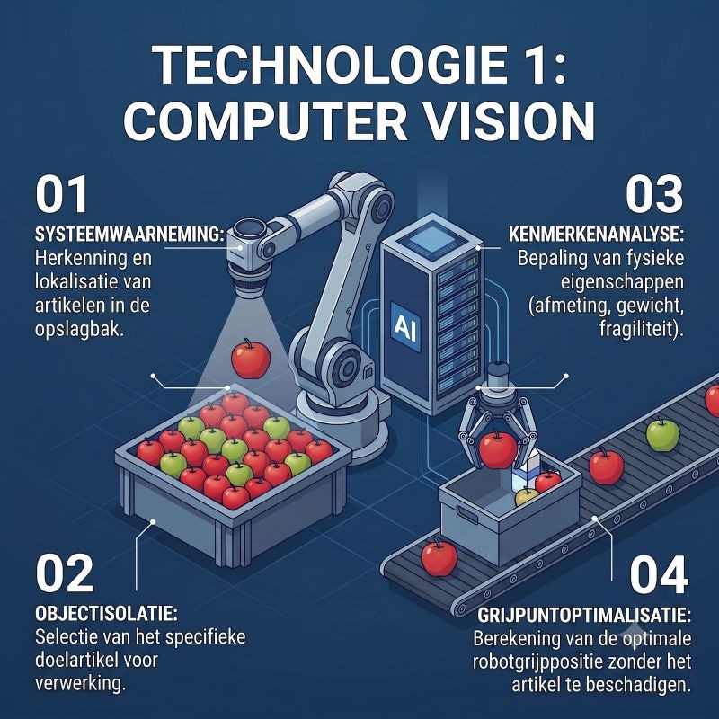 Technologie 1: Computer Vision Beeld gegenereerd met Google Gemini