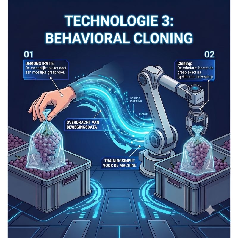 Technologie 3: Behavioral Cloning Beeld gegenereerd met Google Gemini