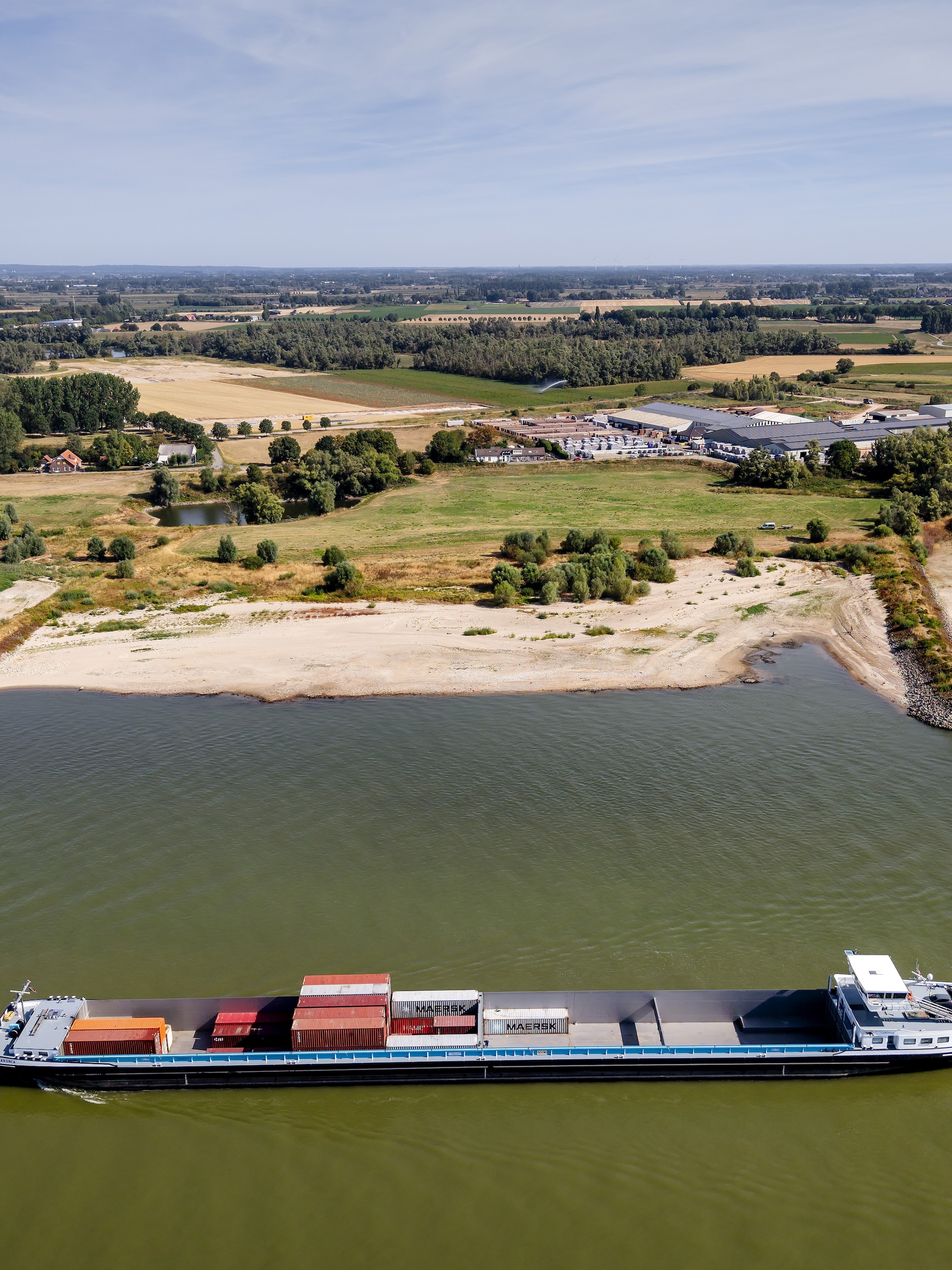 economische gevolgen laagwater rijn industrie
