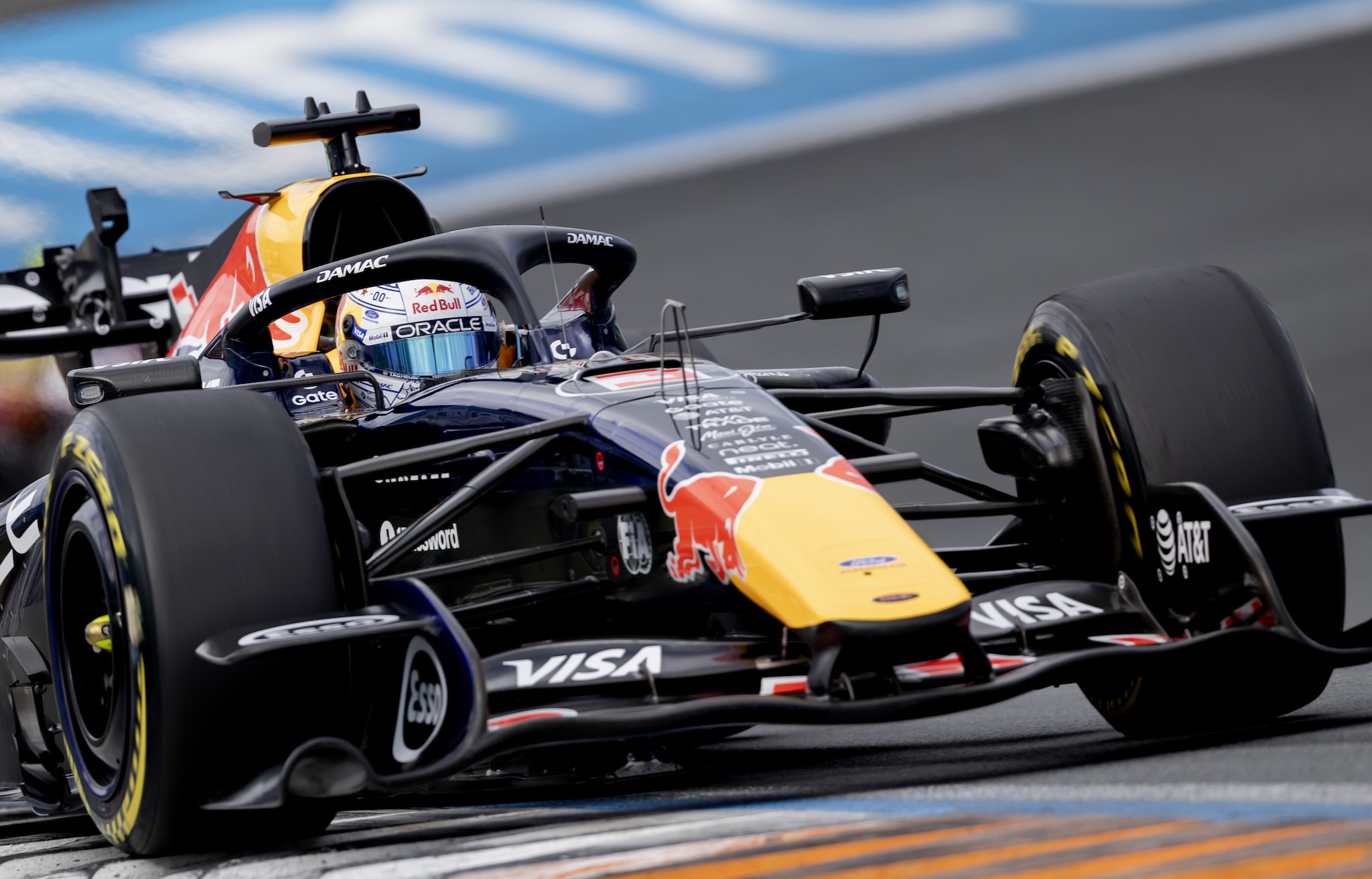 Max Verstappen tijdens de sprintrace, voorafgaand aan de F1 Grand Prix van Nederland 2026 in Zandvoort.
