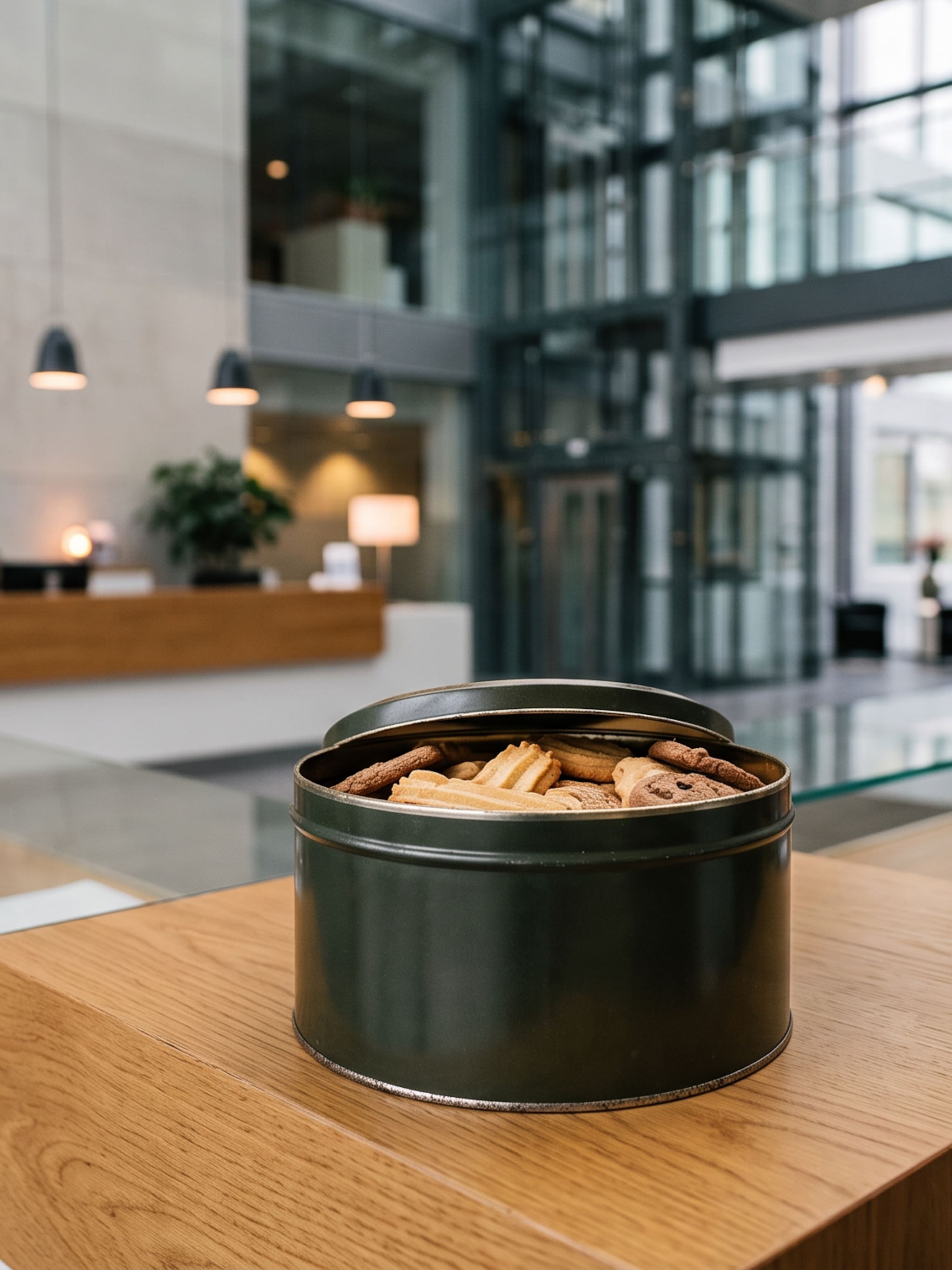 meer stilstaan bij koekjestrommel cor hospes