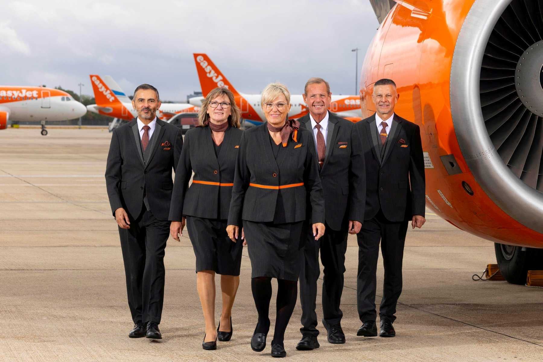 50-plus cabinepersoneel levert niet alleen loyale medewerkers op, maar verhoogt ook de klanttevredenheid en versterkt de teamdynamiek, stelt easyJet. AP