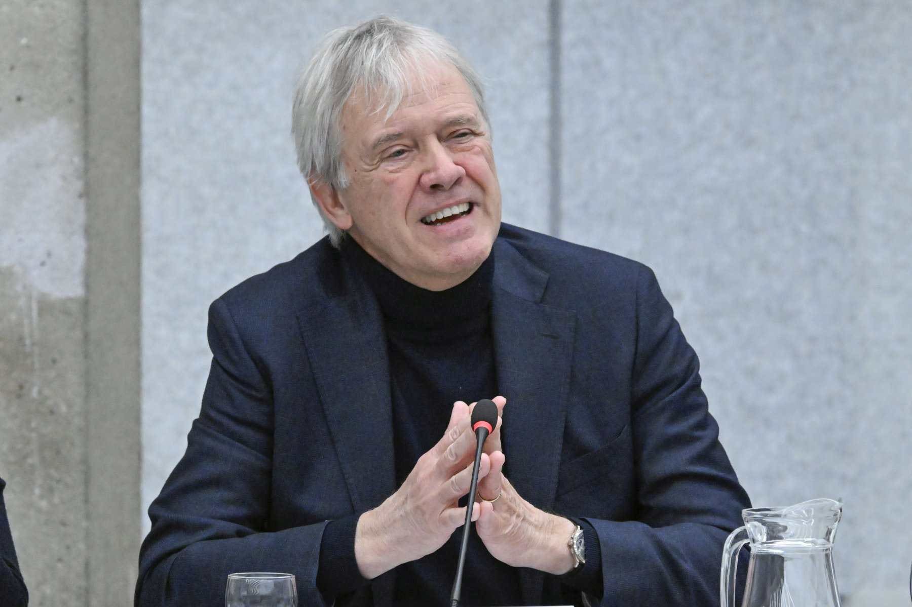 Peter Wennink, voormalig topman ASML, eerder dit jaar aan het woord over zijn rapport, in de Tweede Kamer.