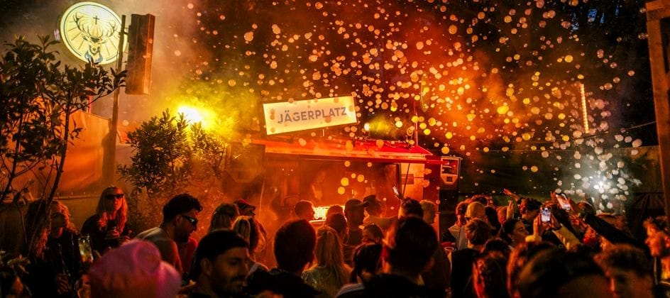 Jägermeister op Lowlands. Jägermeister