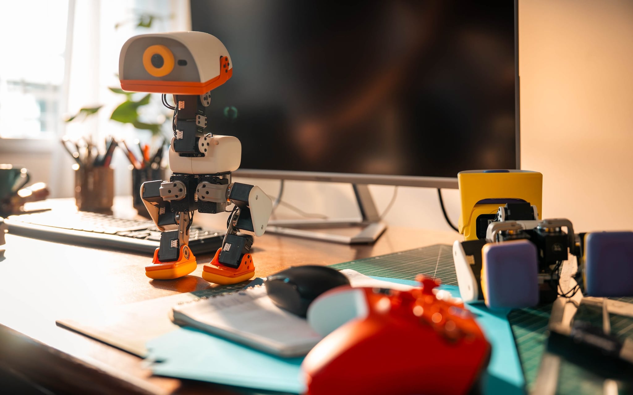 Microduck, de felbegeerde mini-robot, gaan we verloten onder alle abonnees van de BusinessWise-nieuwsbrief. Microduck