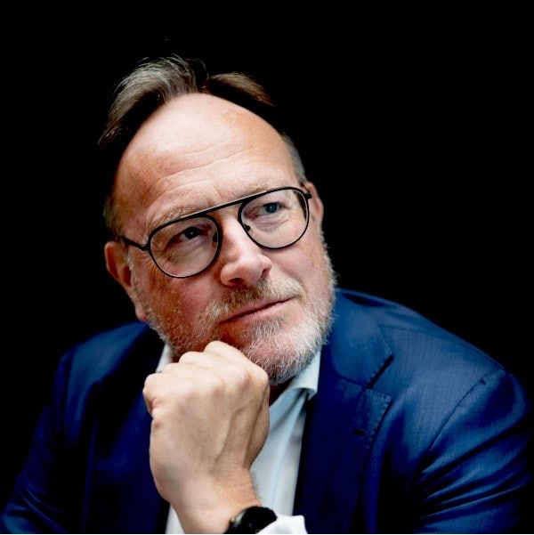Harmen van Wijnen, bestuursvoorzitter van pensioenfonds ABP.  Eigen foto