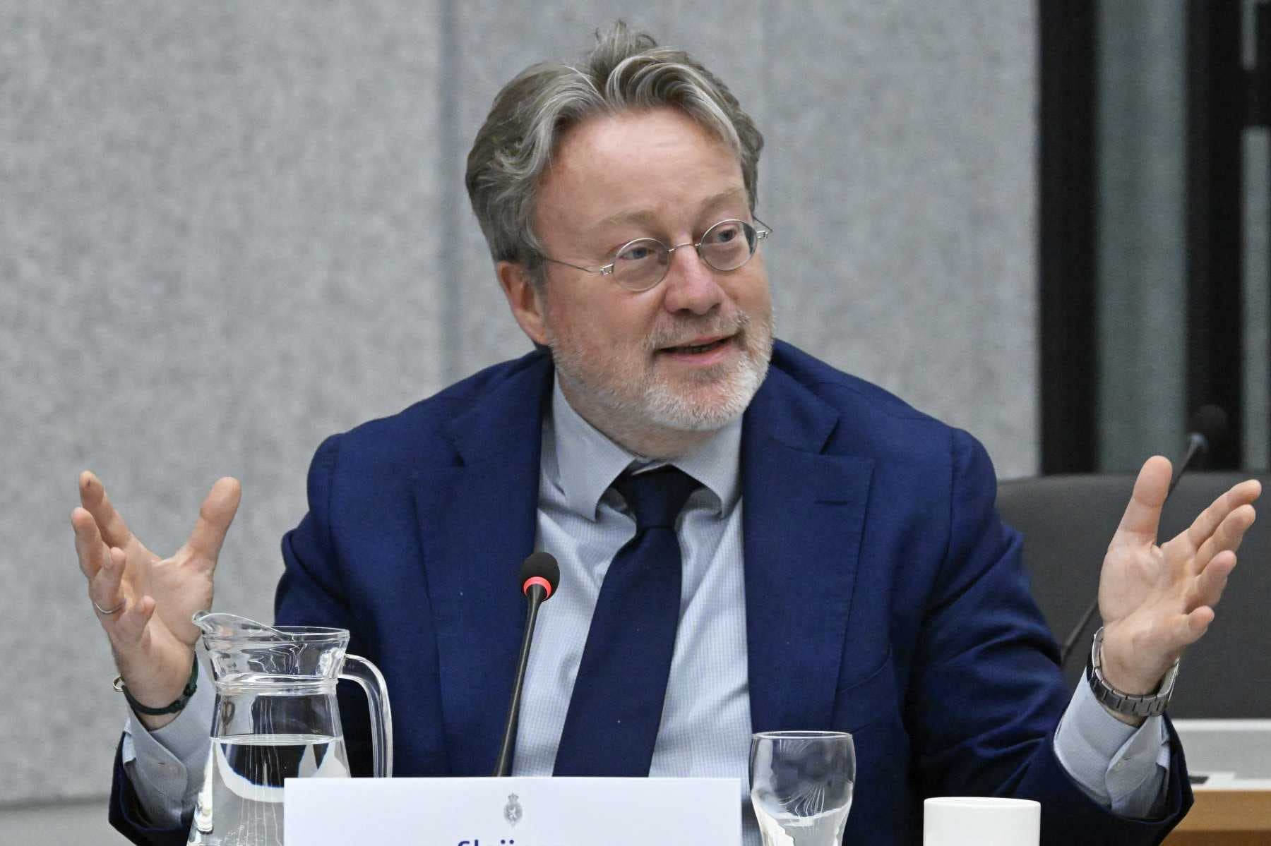 Olaf Sleijpen, president van de DNB: ‘Kabinet, ga aan de slag om nu echt tot een oplossing te komen’.