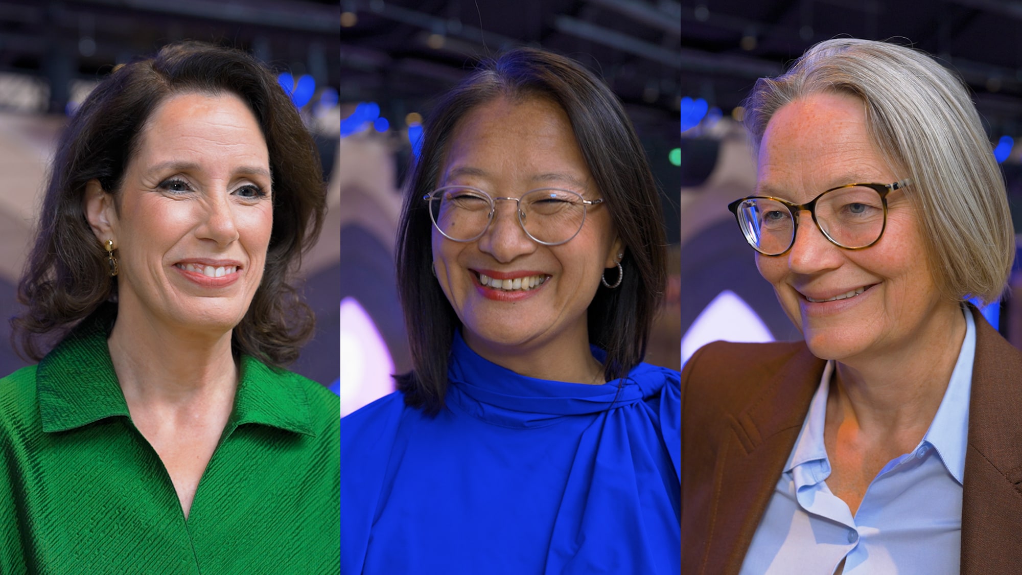 Charlotte Hanneman (Philips), Sue Preenen (Openbaar Ministerie) en Hester Bijl (TU Delft) BusinessWise
