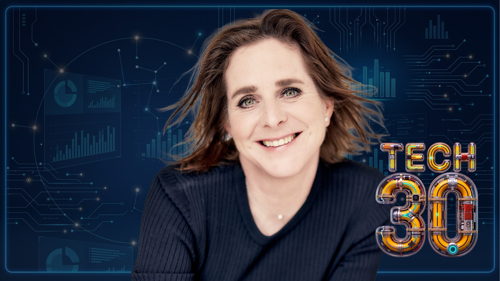 Janneke Niessen staat in de BusinessWise Tech30