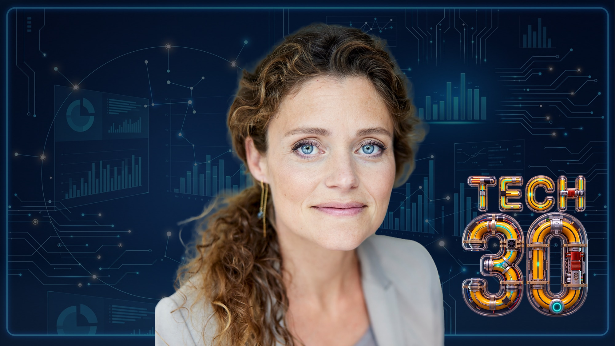 Eline van Beest staat in de BusinessWise Tech30