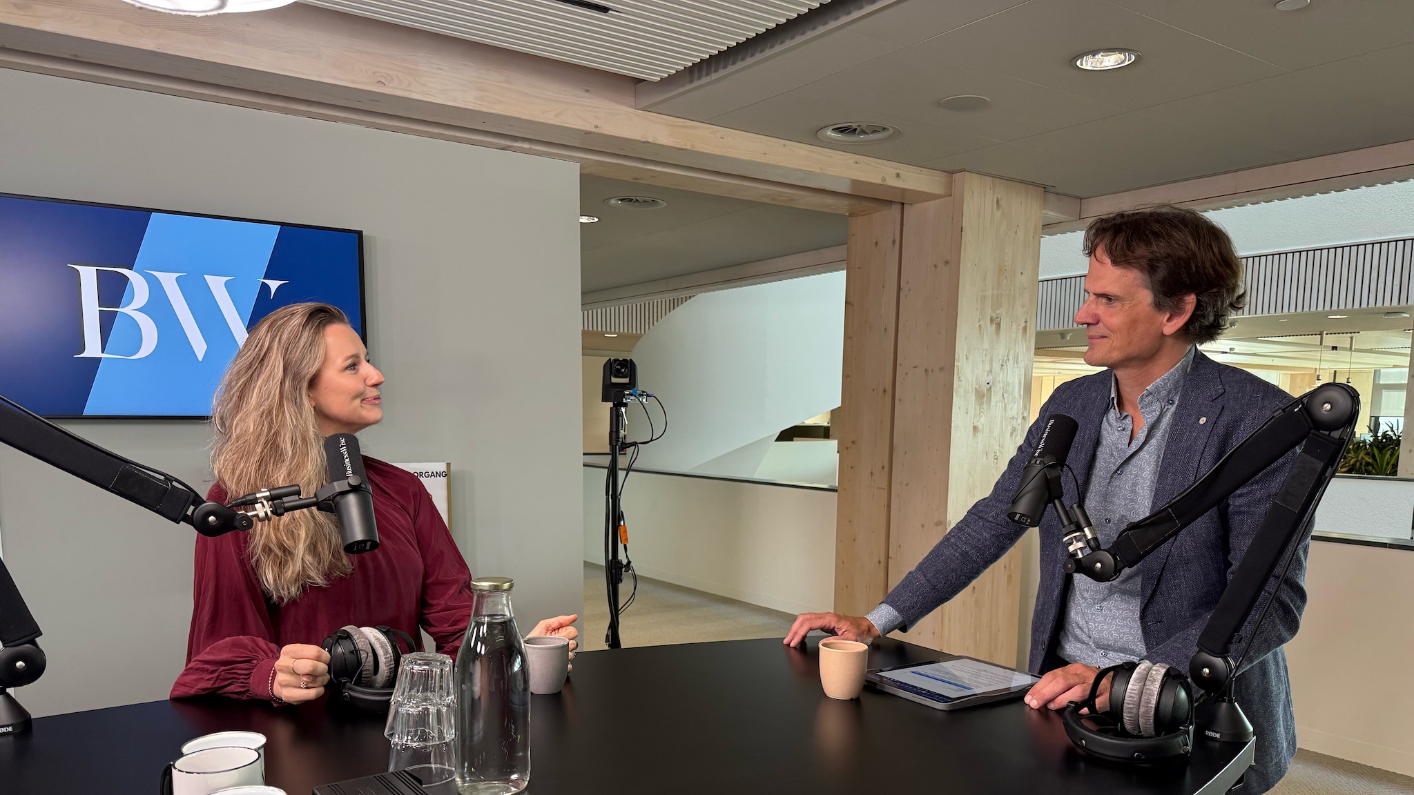 Sophie van Hoenselaar in gesprek met Gerben van Driel in Move on Up BusinessWise