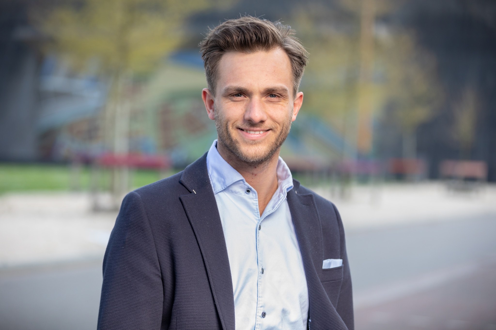 Julian van Velzen van Capgemini’s Quantum Lab. Foto: Marnix Klooster