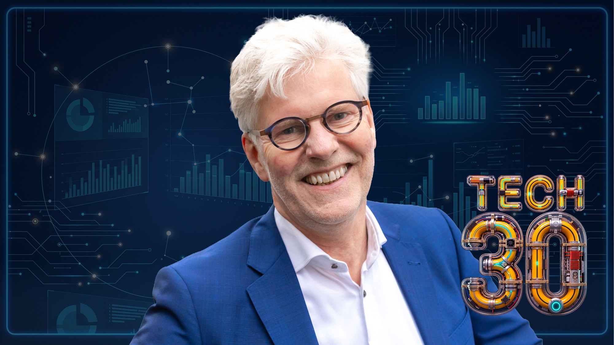 Willem Jonker staat in de BusinessWise Tech30