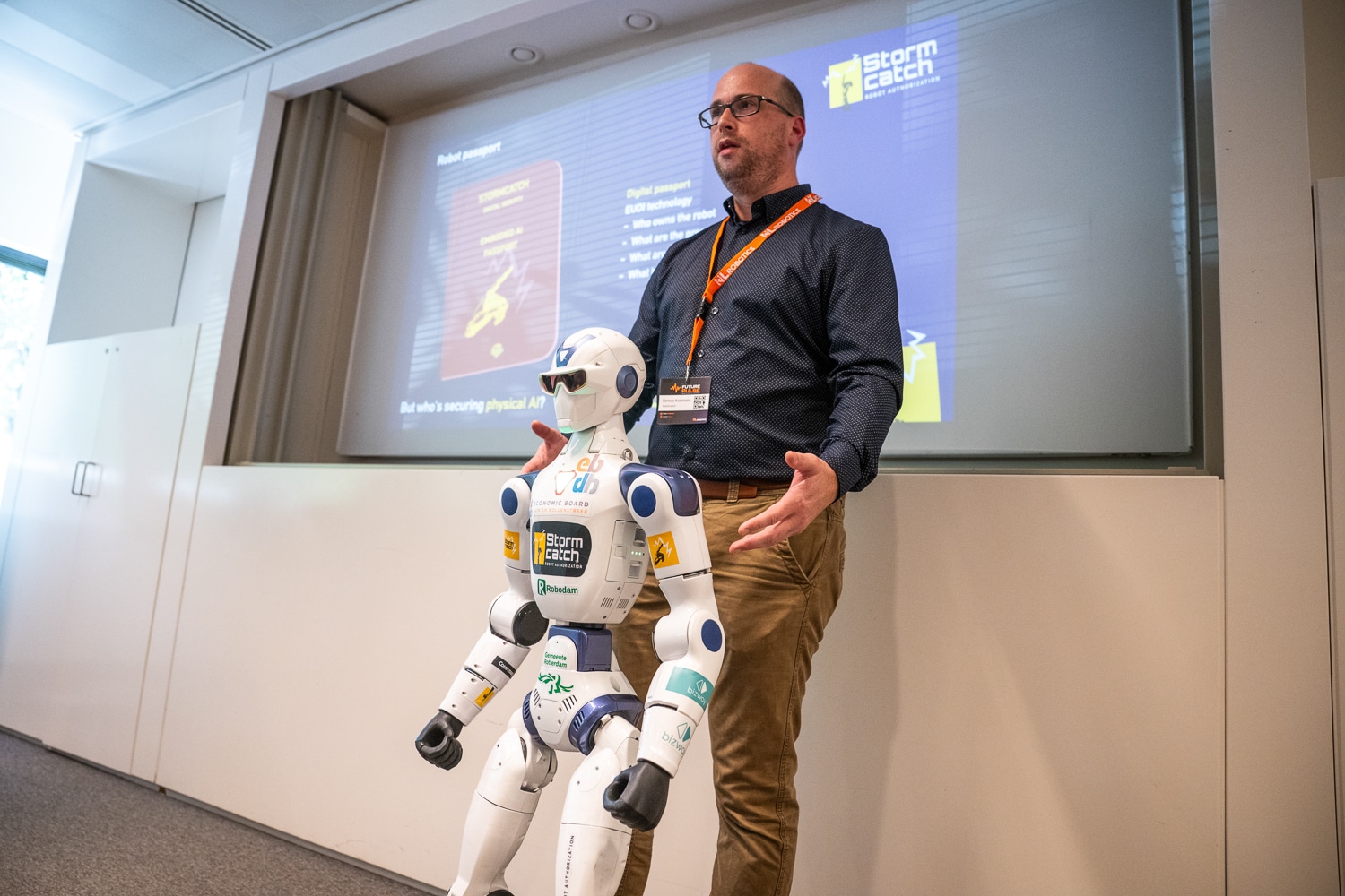 Remco Koemans van Stormcatch tijdens Future Pulse