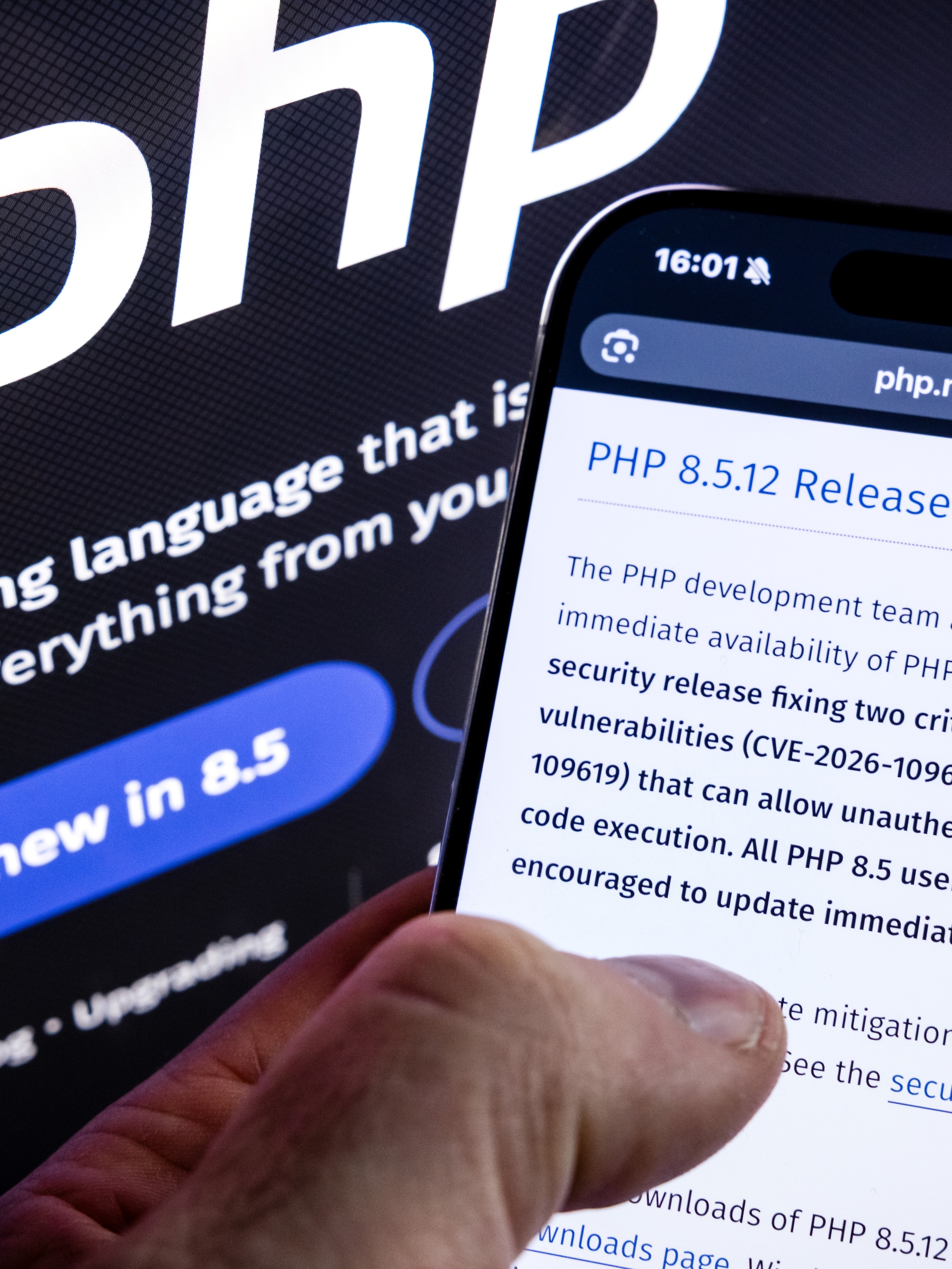 php problemen websites komen geleidelijk weer online