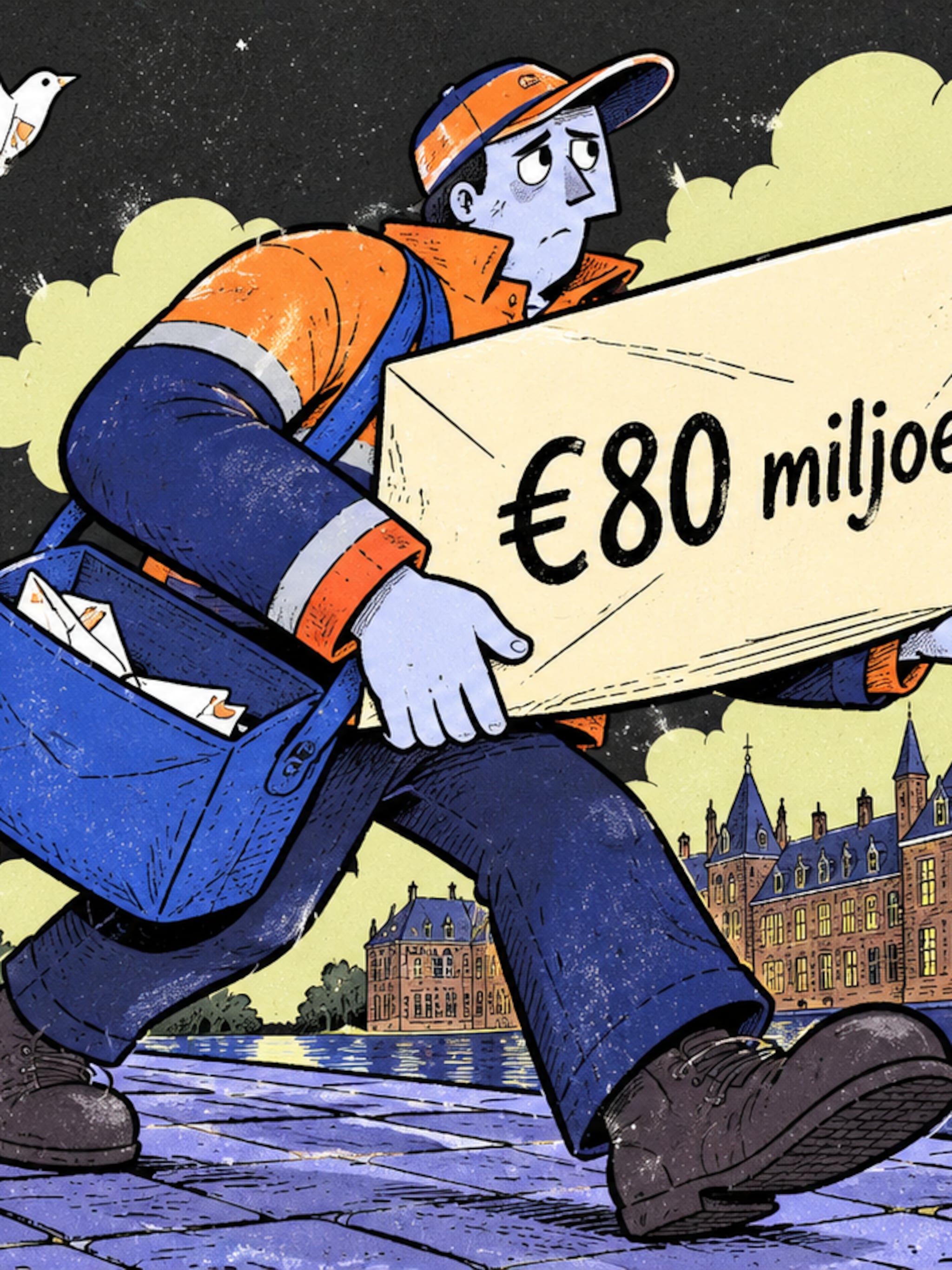 postnl 80 miljoen overheid kritiek adviseur