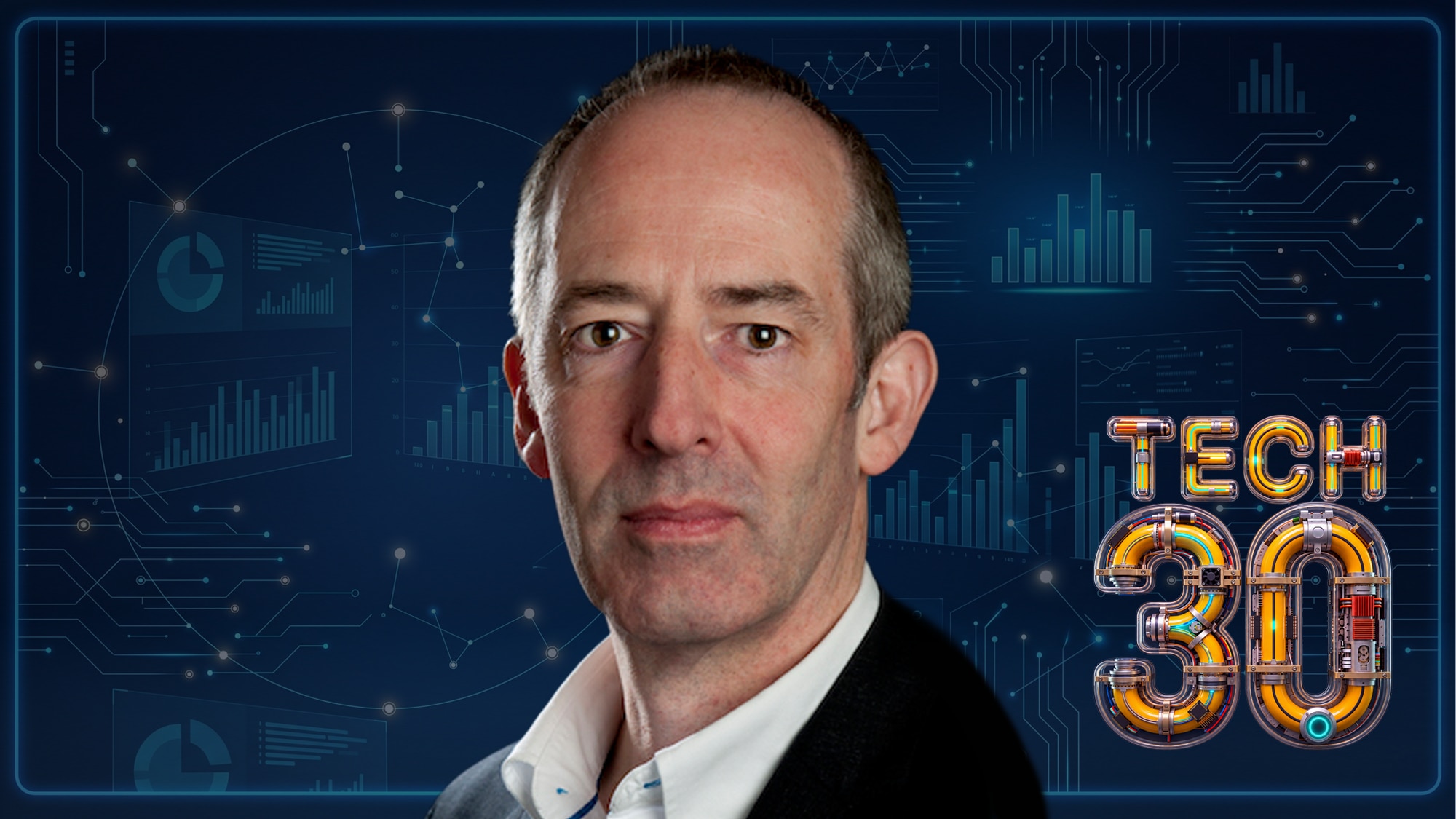 Maarten de Rijk staat in de BusinessWise Tech30