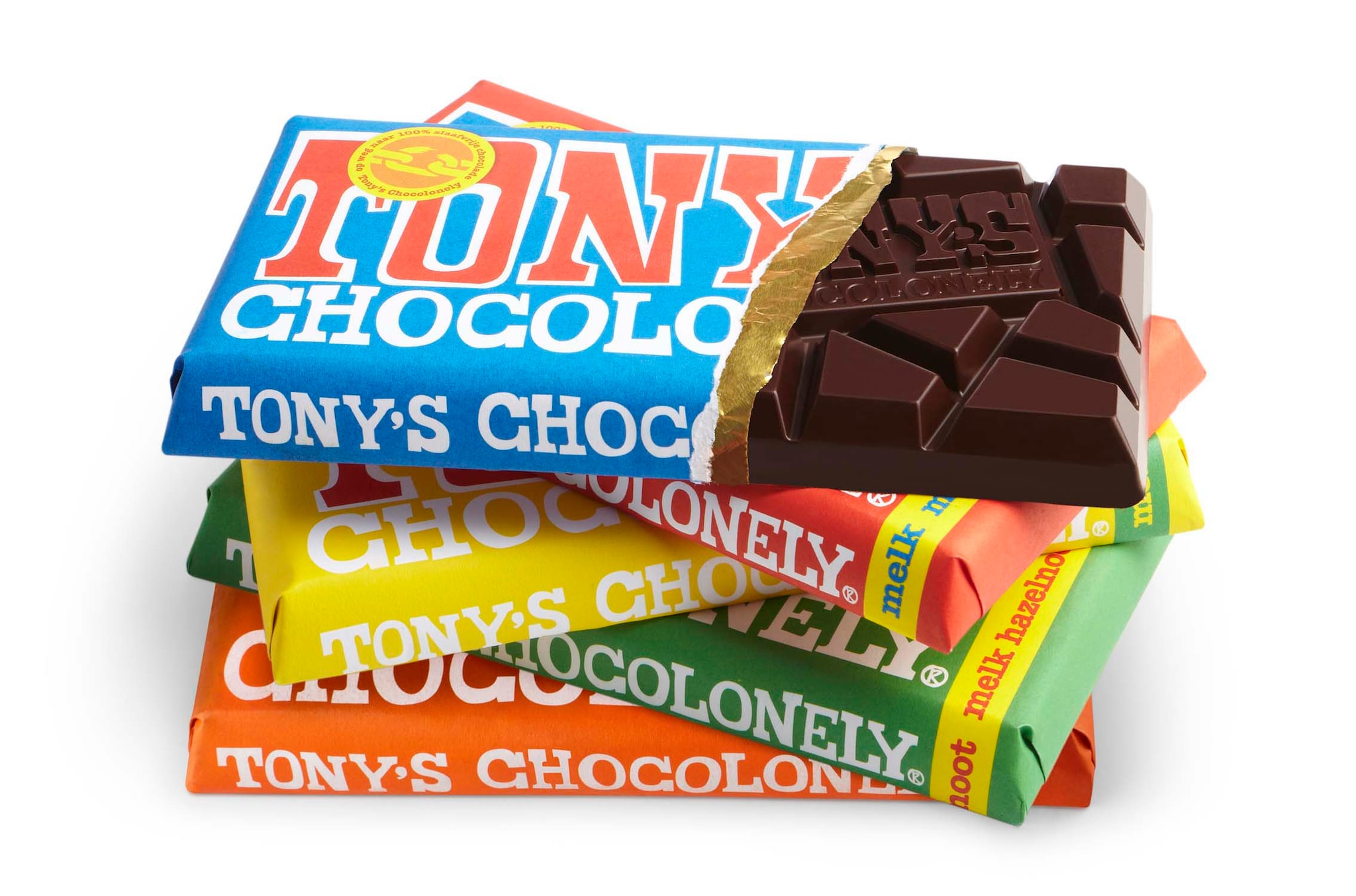 Tony's Chocolonely, kosteloos Foto: Tony’s Chocolonely.